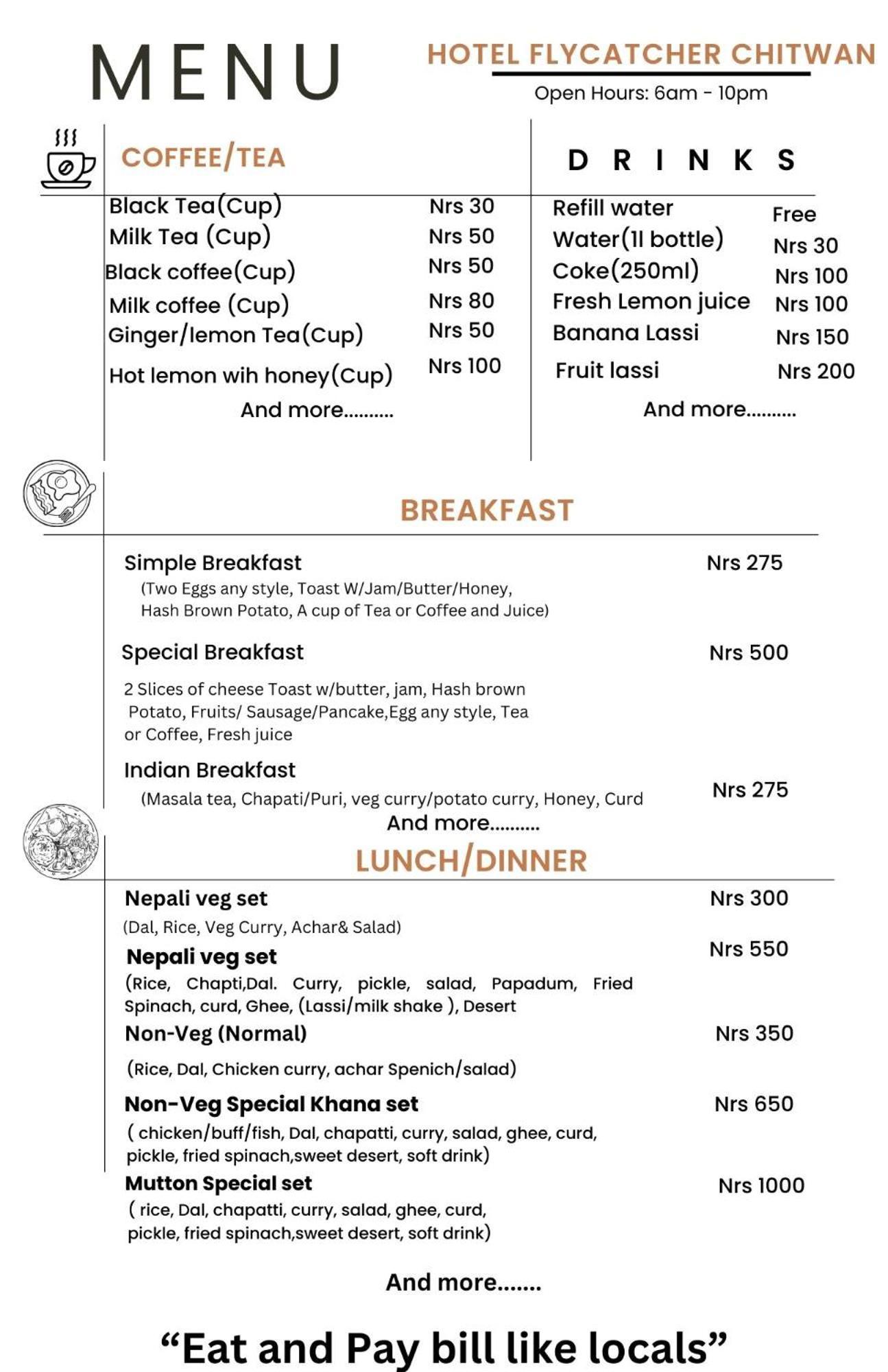 Hotel Flycatcher Chitwan- A Jungle Safari Home Sauraha Εξωτερικό φωτογραφία